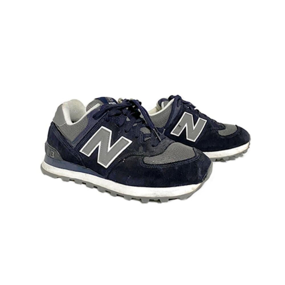 new balance 574 | classic timeless unisex suede mesh sneakers | sz 7.5 / 9.5